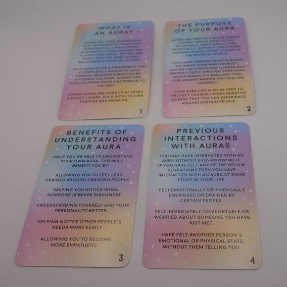 Gift Republic 2022 Aura Reading Cards - Picture 5 of 16